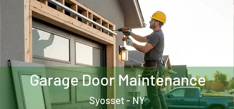 Garage Door Maintenance Syosset - NY