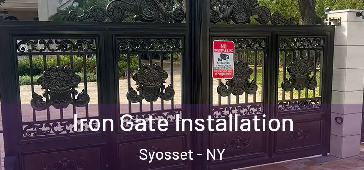 Iron Gate Installation Syosset - NY