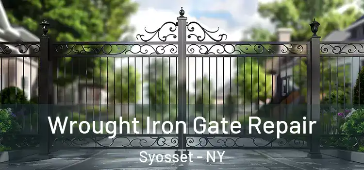 Wrought Iron Gate Repair Syosset - NY